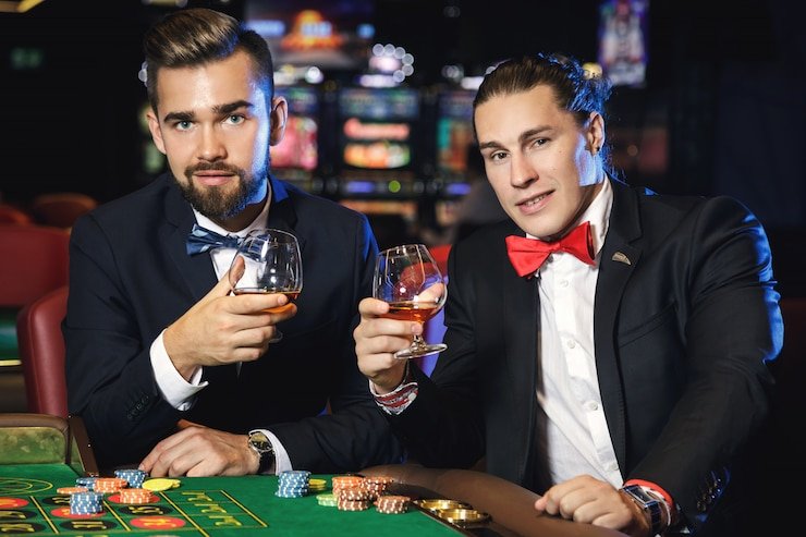 Meja live-dealer Pretty Gaming di atom138 dengan dealer profesional dan studio multi-kamera